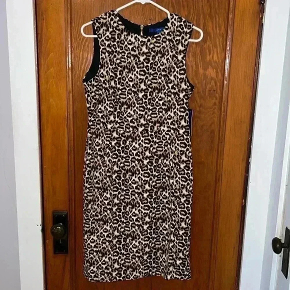 APT 9 Cheetah Dress A1 - Picture 1 of 4